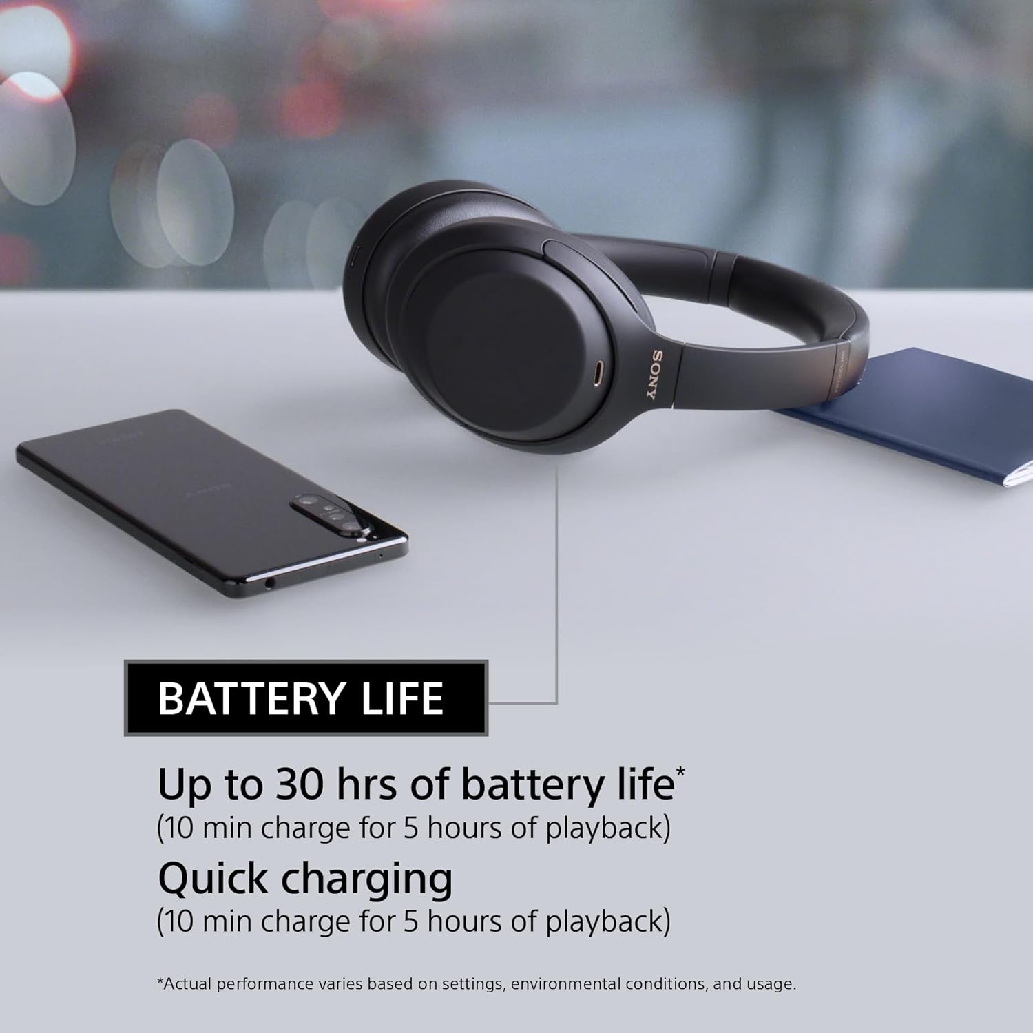 Amazon.com: Sony WH-1000XM4 Wireless Premium Noise Canceling Overhead Headphones with…: Infographics