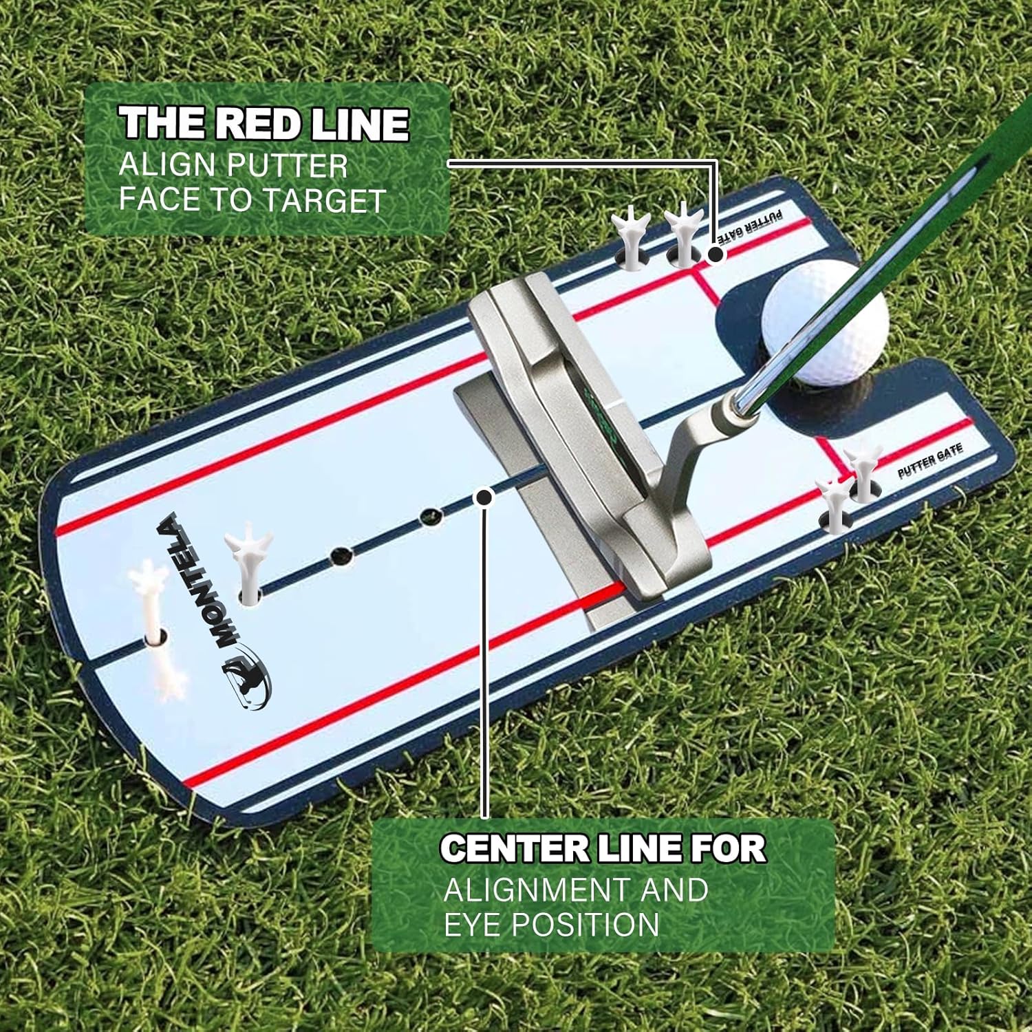Amazon.com : Montela Golf Putting Mirror: Infographics
