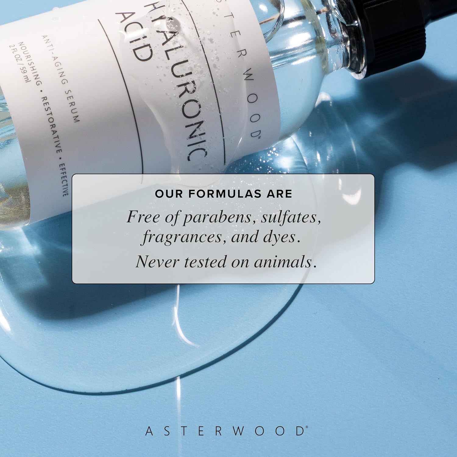 Amazon.com: Asterwood Hyaluronic Acid Serum for Face: Infographics