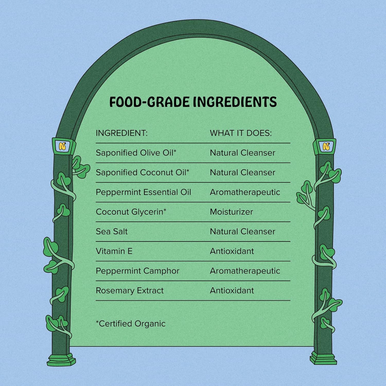 Amazon.com : Naked Feast Peppermint Soap: Infographics