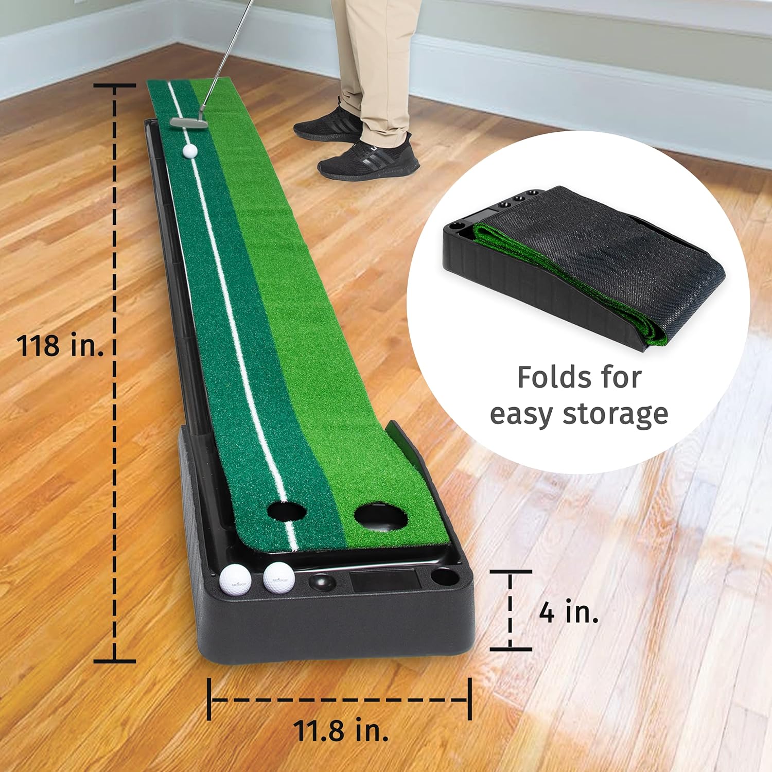Amazon.com : Abco Tech Indoor Golf Putting Green: Infographics