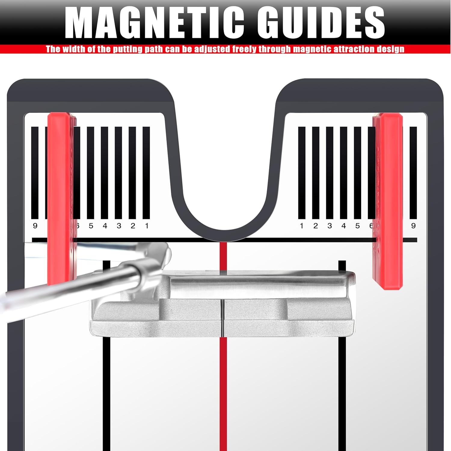 Amazon.com : CHAMPKEY Professional Magnetic Putting Mirror with Golf Putting Gates: Infographics