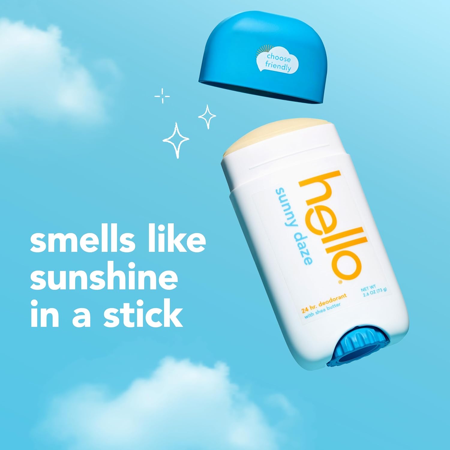 Amazon.com : hello Sunny Daze Aluminum Free Deodorant for Women and Men with Shea Butter: Infographics