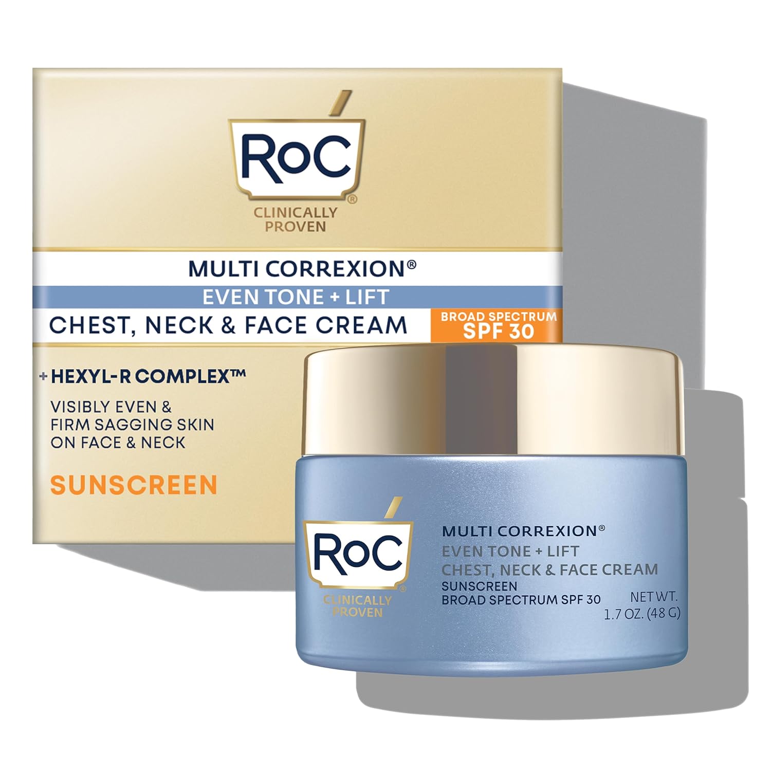 Amazon.com: RoC Multi Correxion 5 in 1 Chest: Infographics