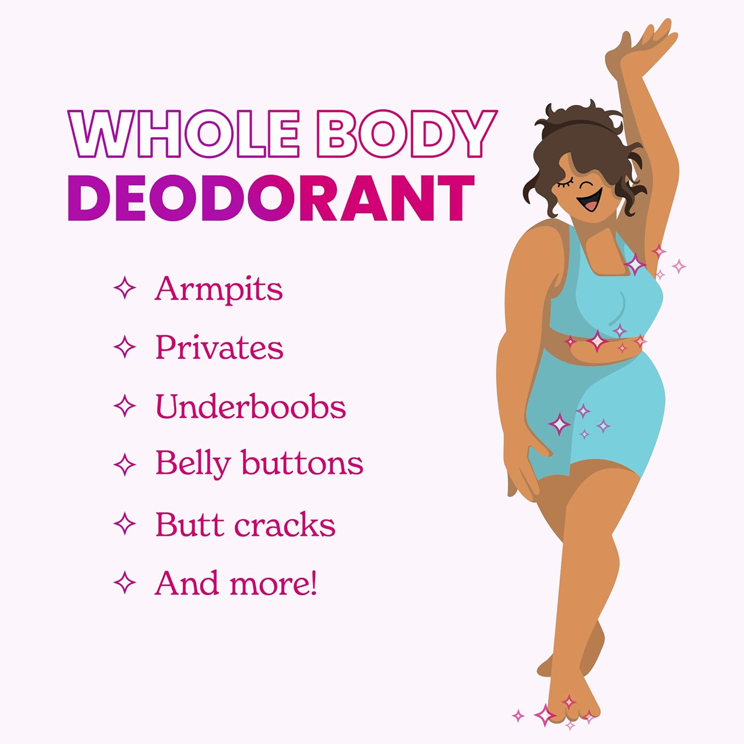 Infographics for Amazon.com : Lume Whole Body Deodorant