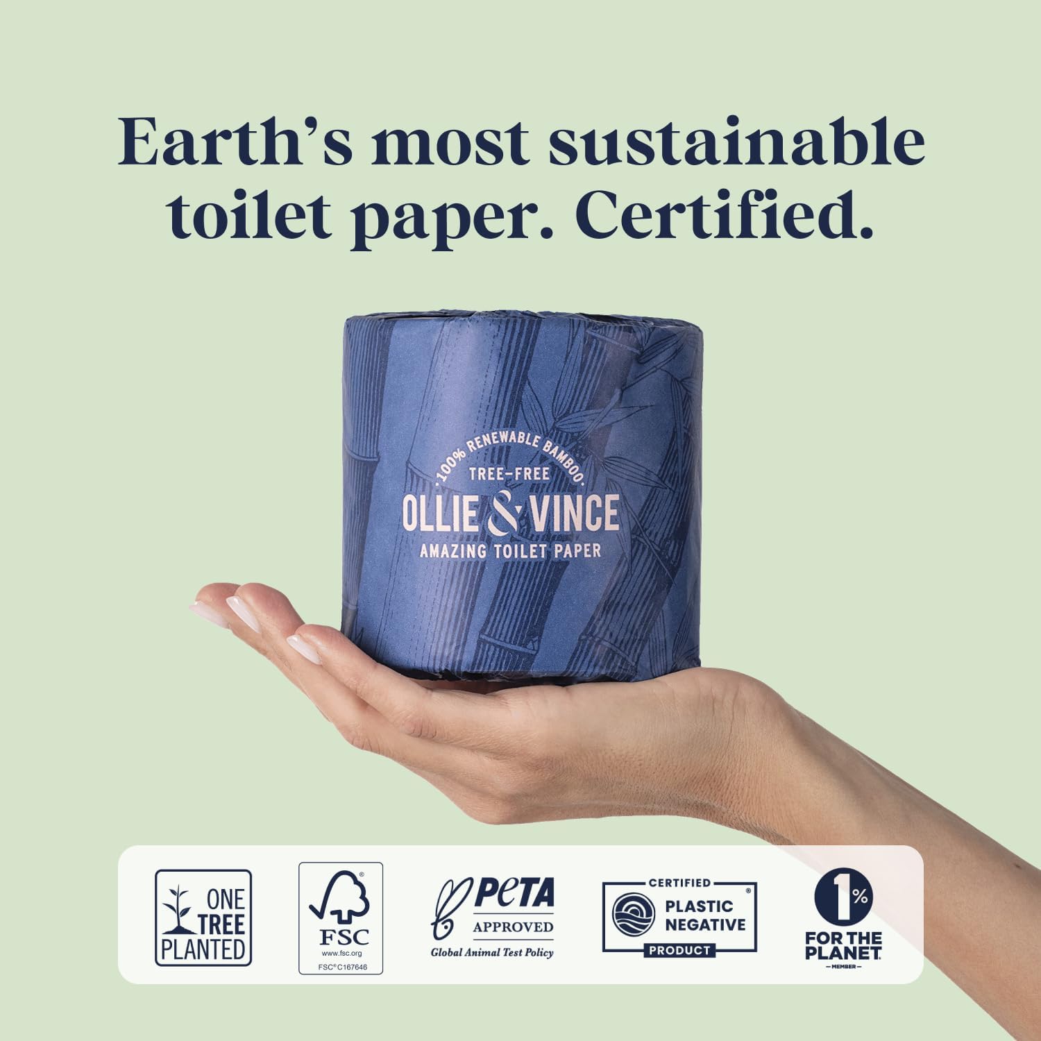 Amazon.com: Ollie & Vince Bamboo Toilet Paper: Infographics
