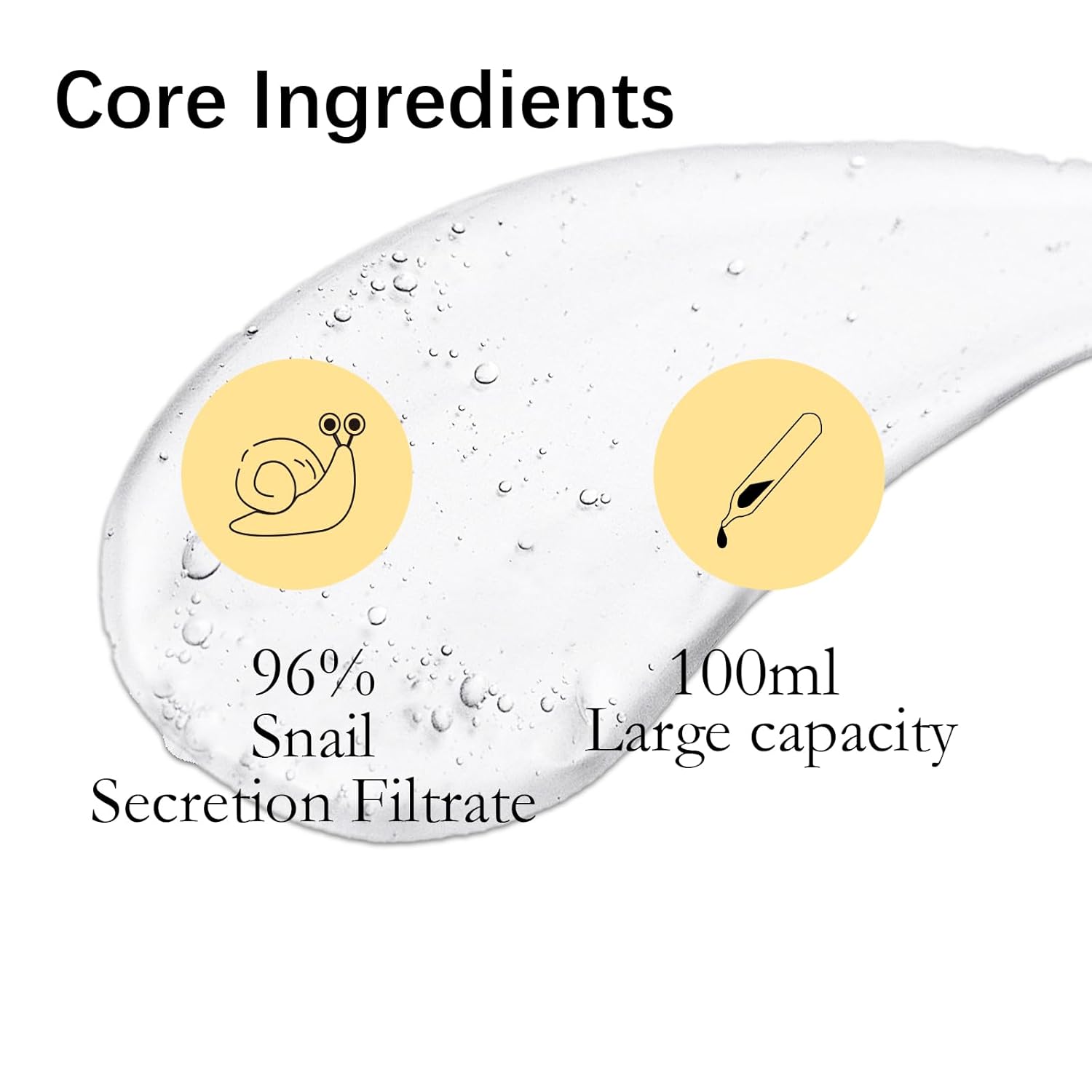 Amazon.com: Snail Mucin Serum 96% Snail Secretion Filtrate: Infographics