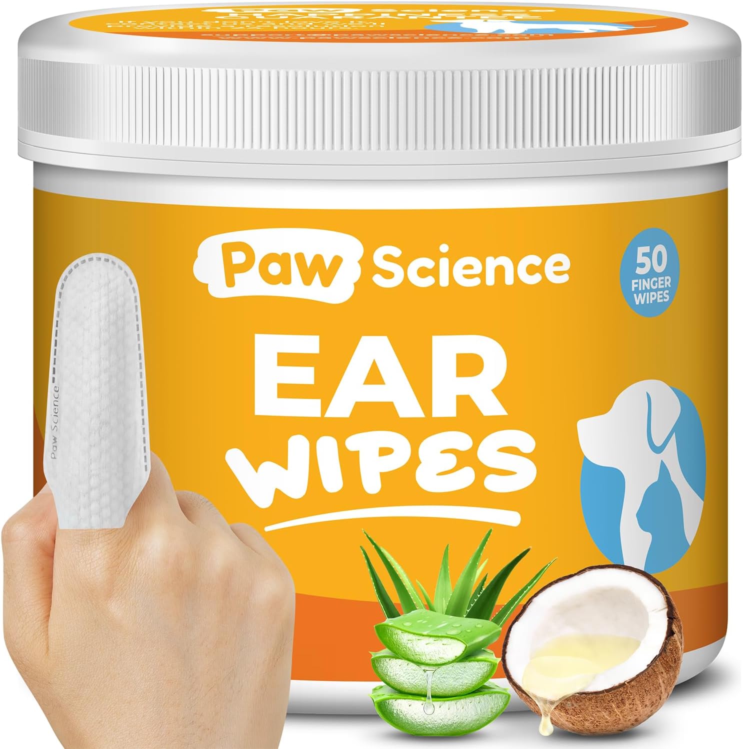 Amazon.com : Paw Science Dog Ear Cleaner Wipes: Infographics