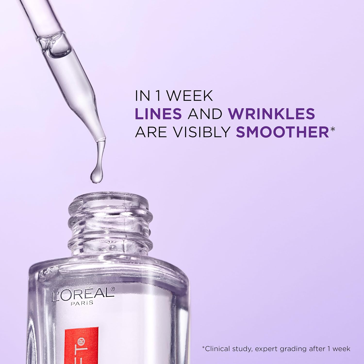 Amazon.com: L'Oreal Paris Revitalift 1.5% Pure Hyaluronic Acid Face Serum: Infographics