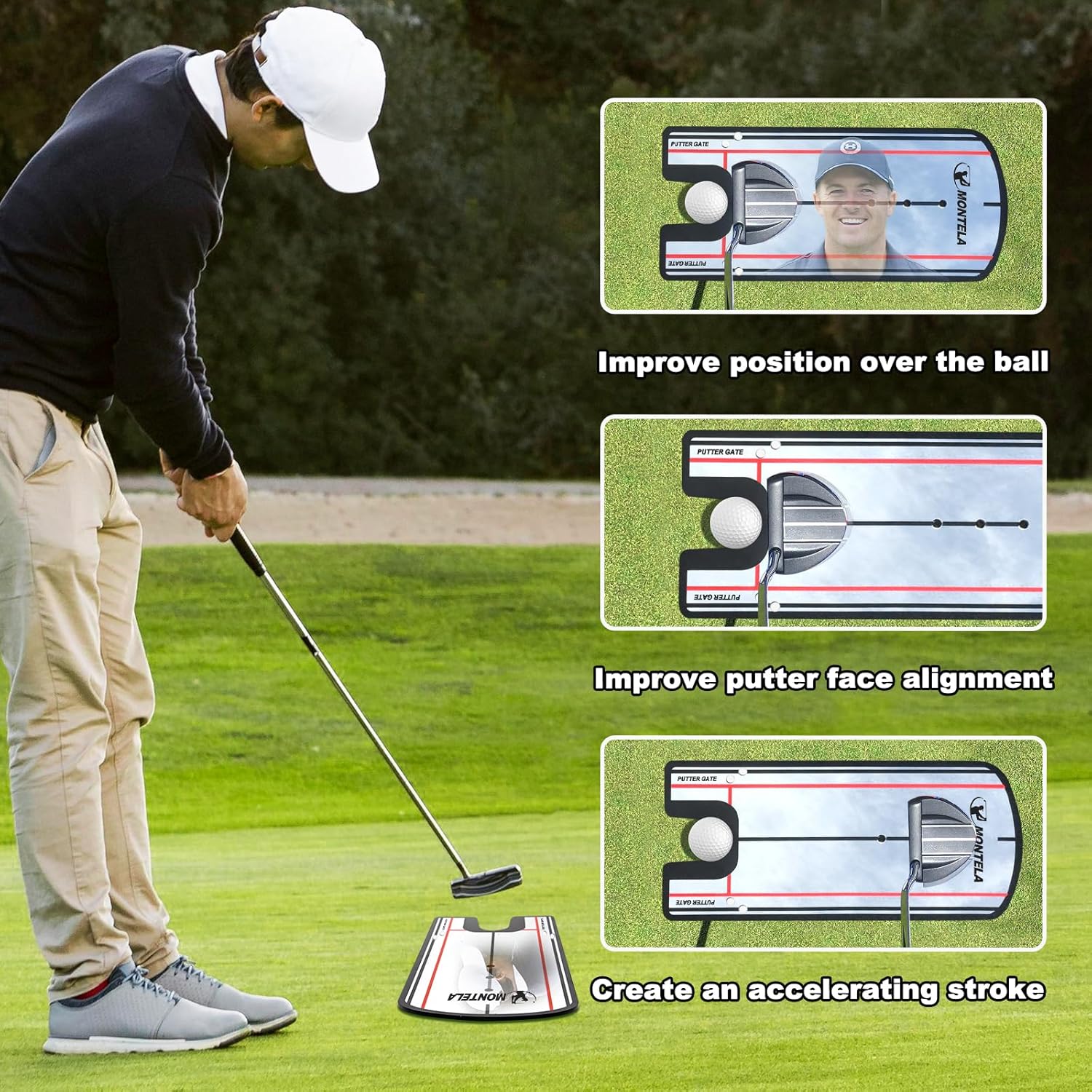 Amazon.com : Montela Golf Putting Mirror: Infographics