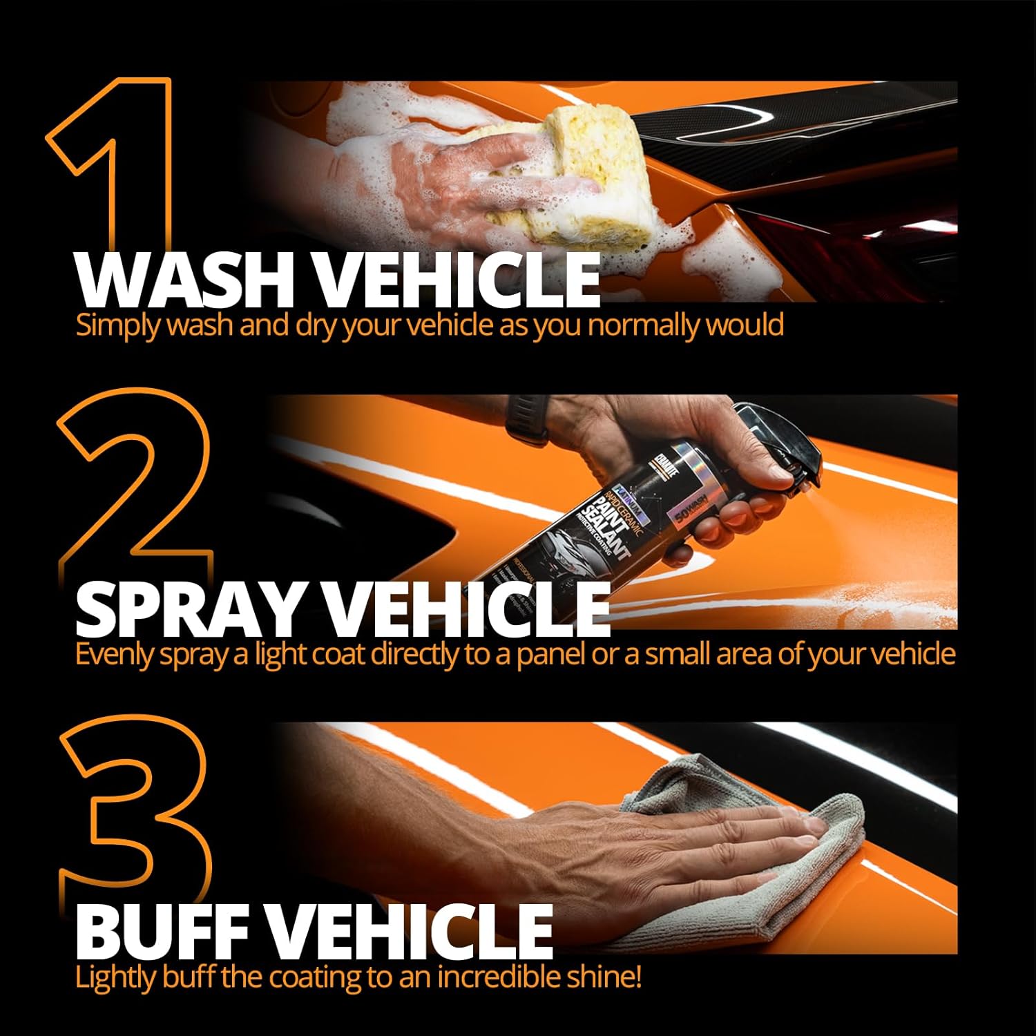 Amazon.com: CERAKOTE® Platinum Rapid Ceramic Paint Sealant Spray (14 oz.): Infographics