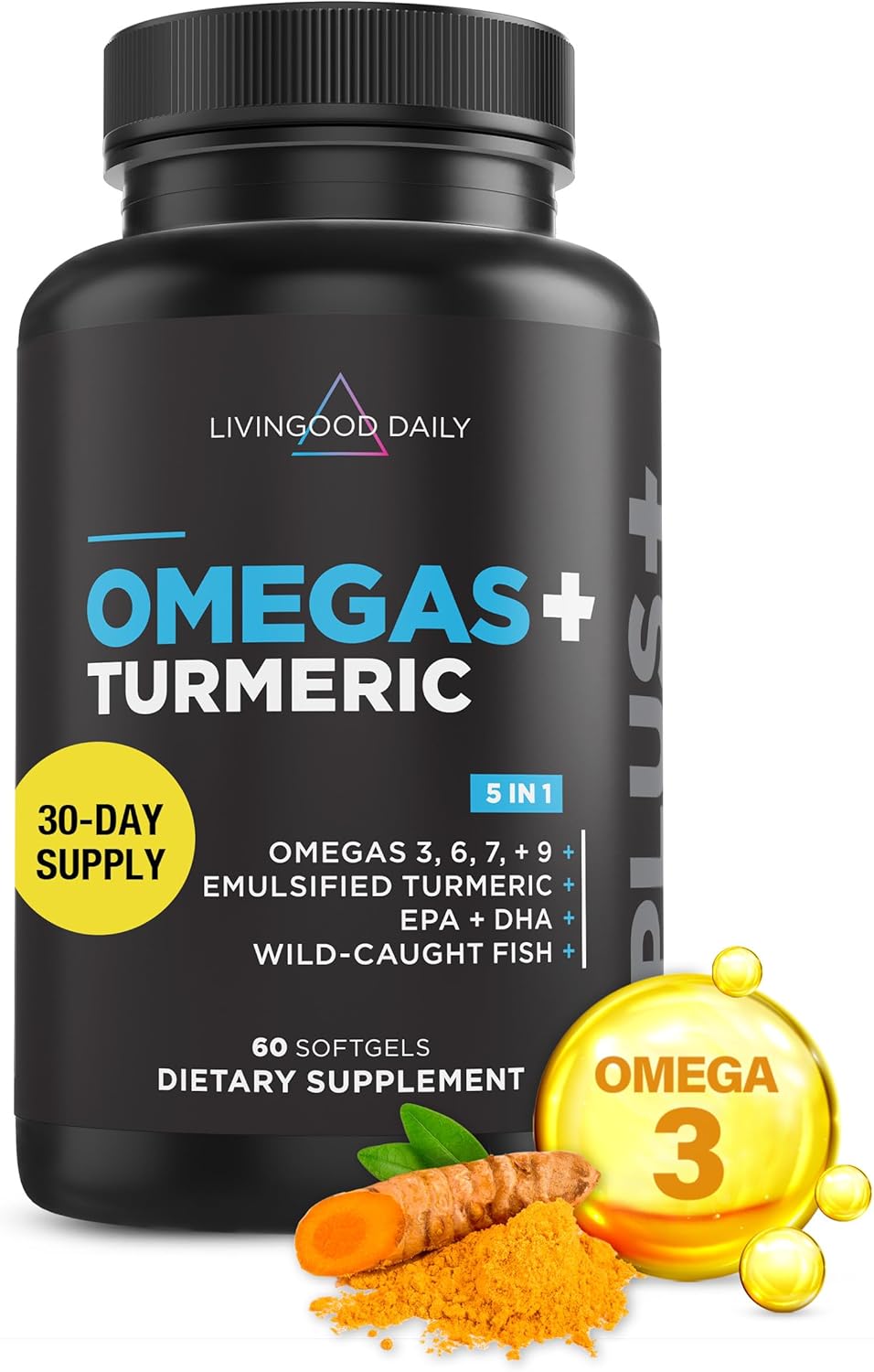 Highlights the multiple beneficial ingredients and features of the supplement to showcase its comprehensive nutritional value.