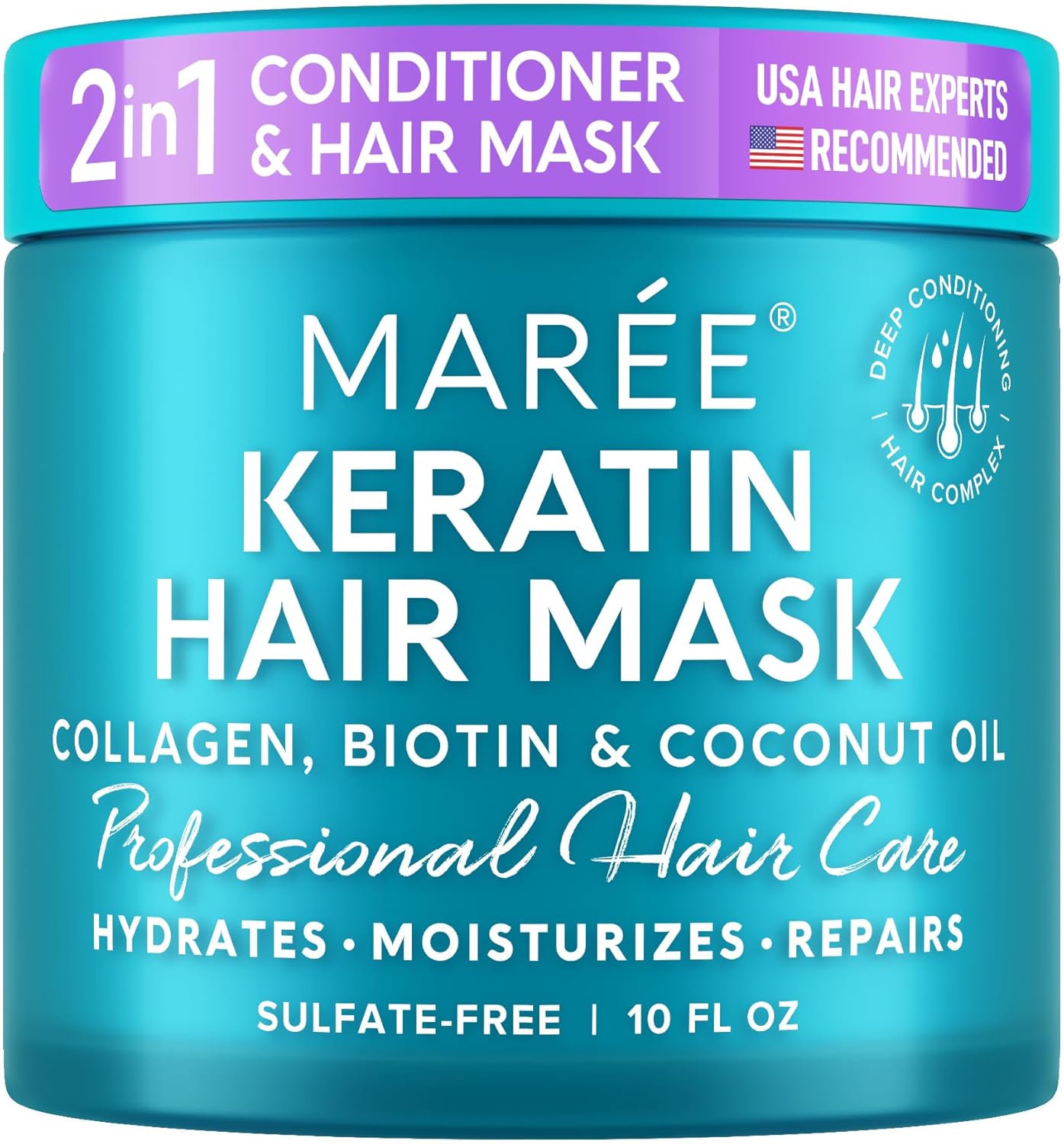 Amazon.com: MAREE Hair Mask for Damaged Hair: Infographics
