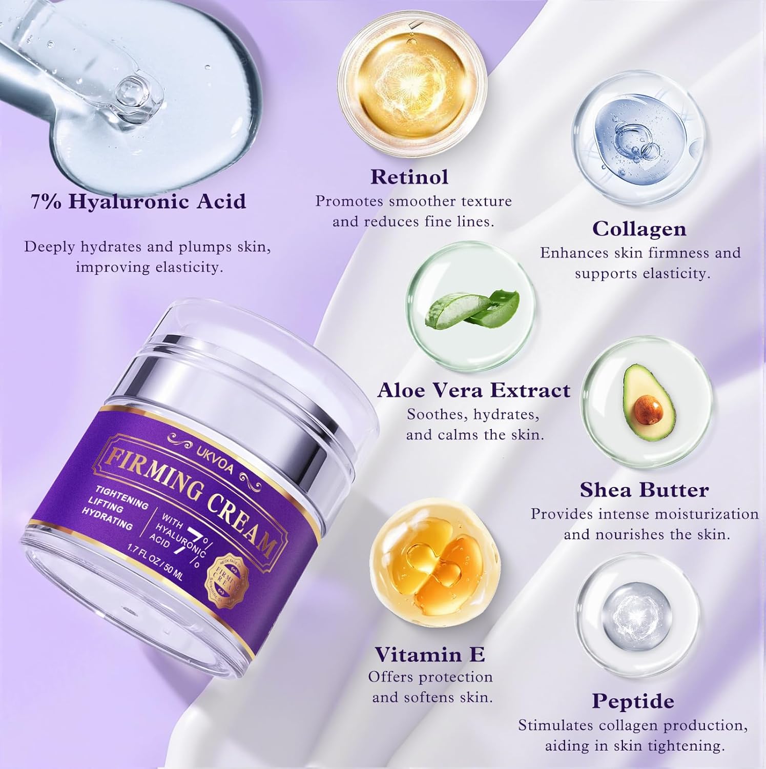 Amazon.com: UKVOA Neck Firming Cream: Infographics