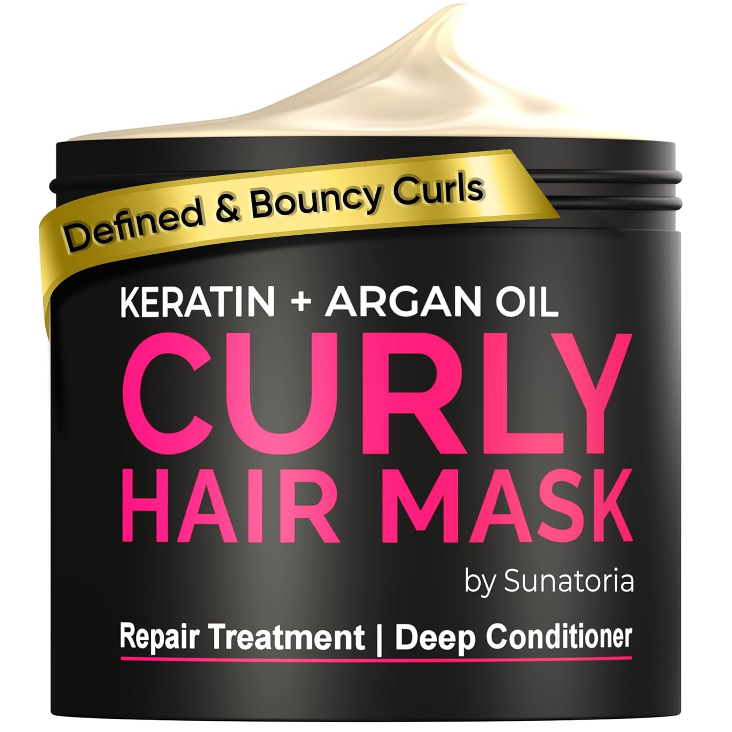 Amazon.com: SUNATORIA Curly Hair Mask: Infographics