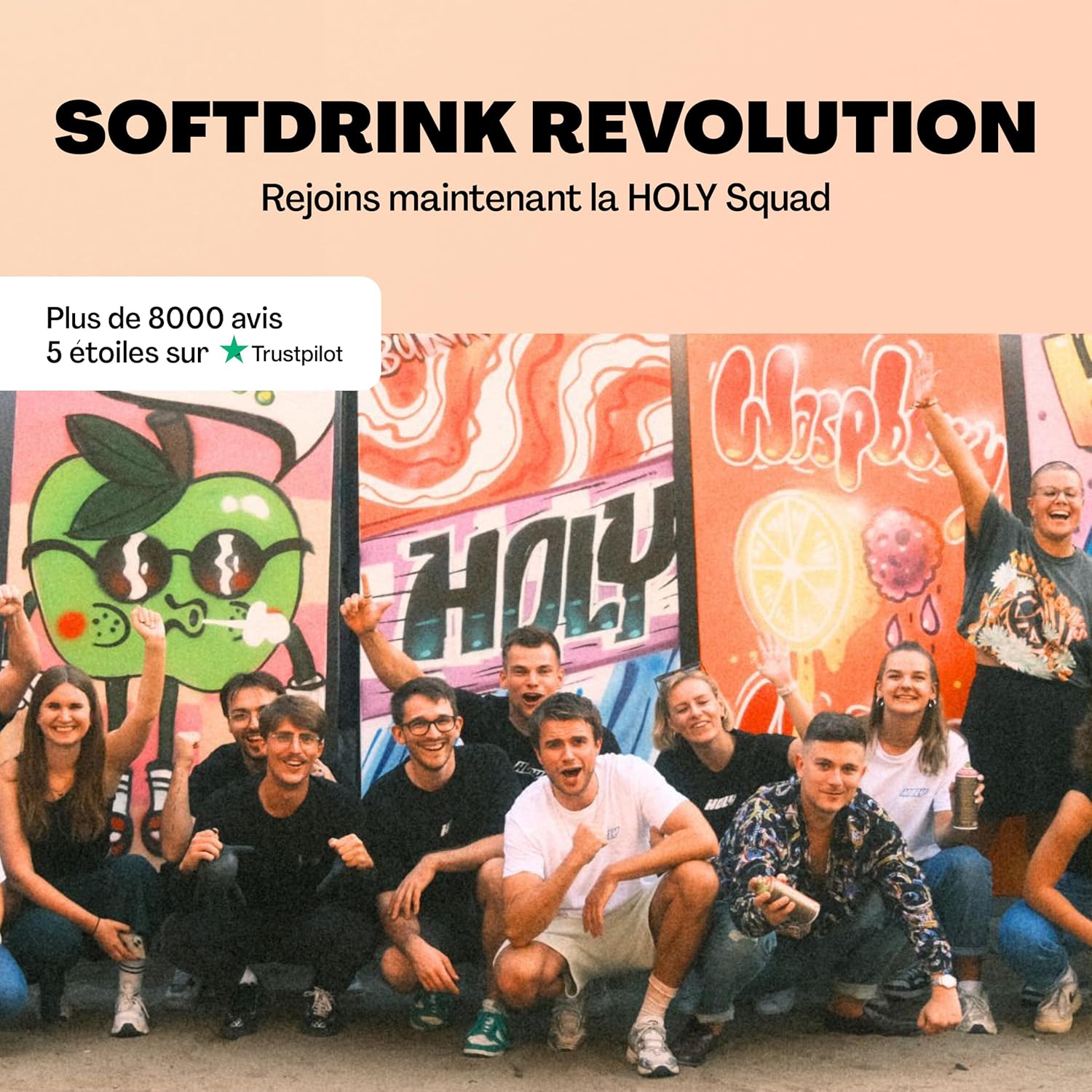 HOLY Hydration 'White Peach': Infographics