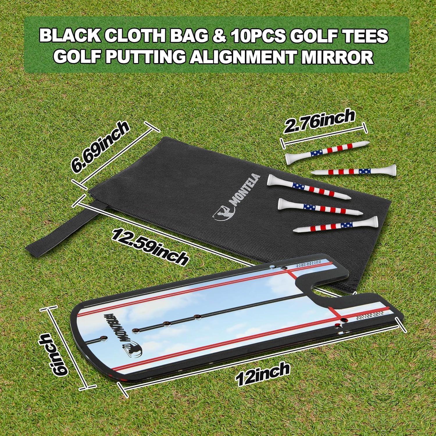 Amazon.com : Montela Golf Putting Mirror: Infographics