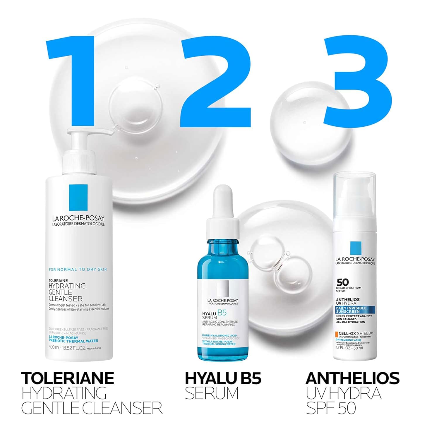 Amazon.com: La Roche-Posay Hyalu B5 Pure Hyaluronic Acid Serum for Face: Infographics
