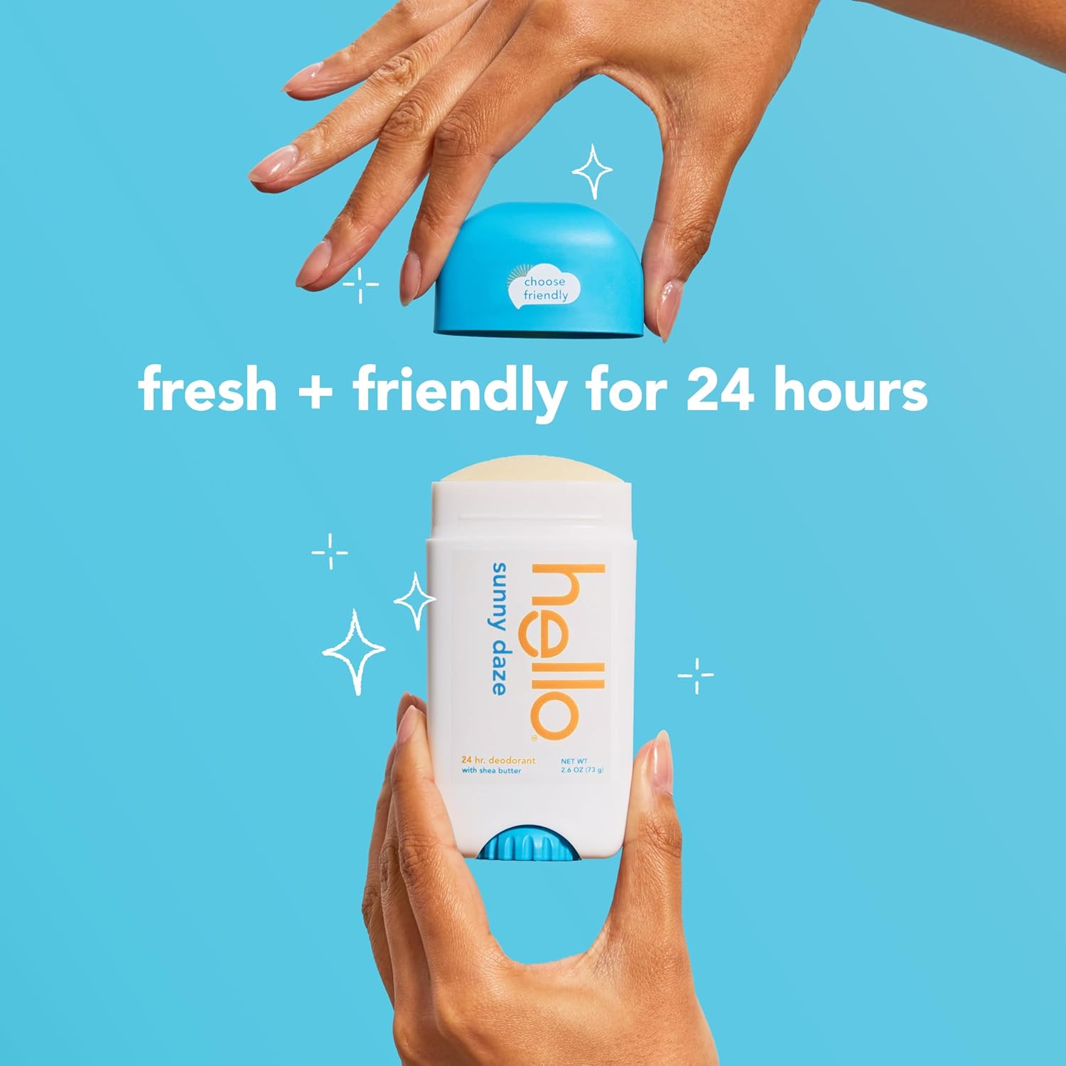 Amazon.com : hello Sunny Daze Aluminum Free Deodorant for Women and Men with Shea Butter: Infographics