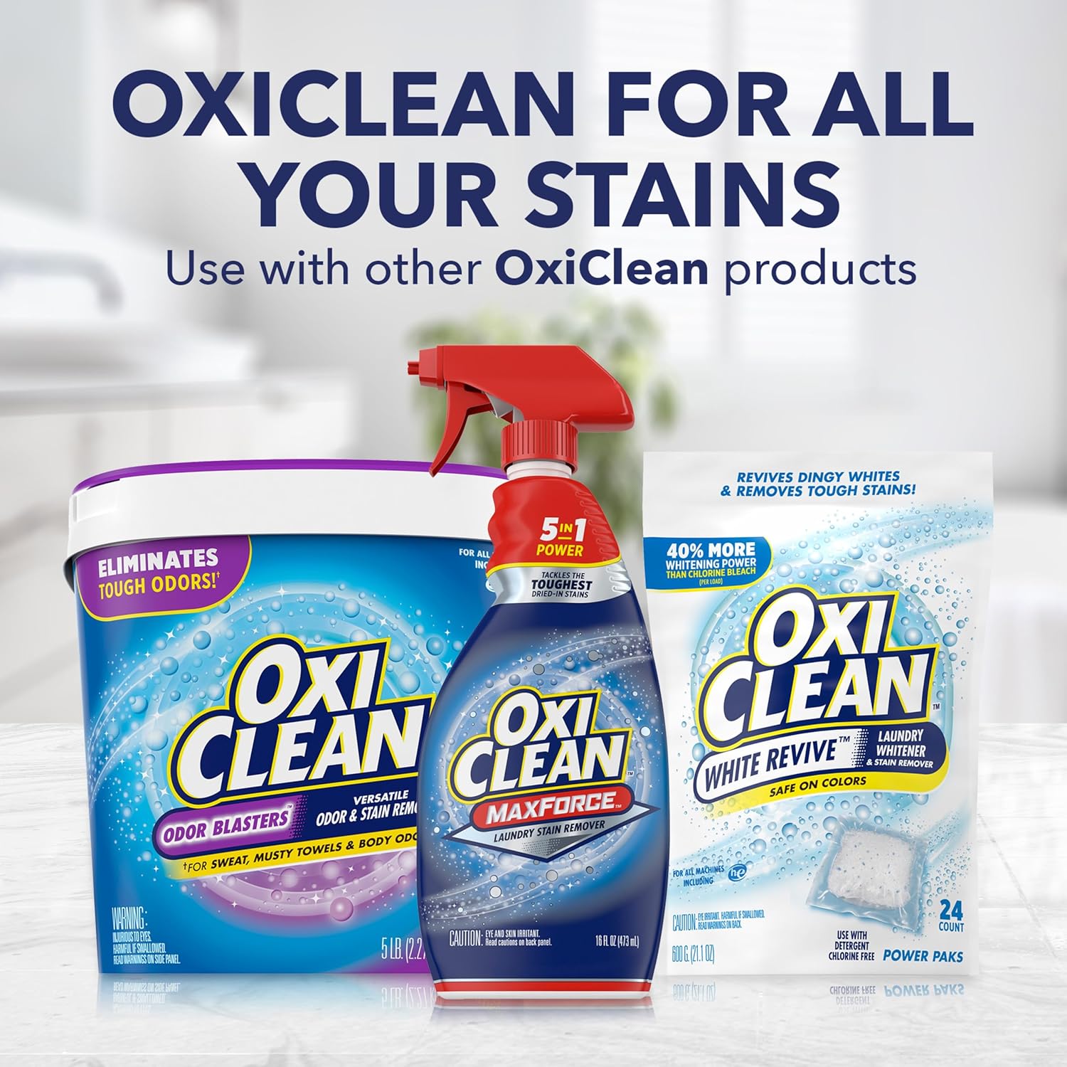 Amazon.com: OxiClean Max Force Laundry Stain Remover Spray: Infographics