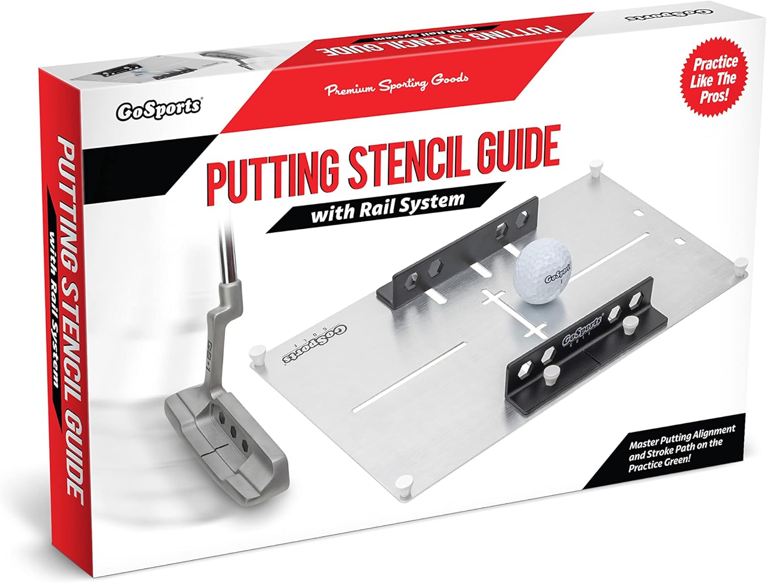 Amazon.com : GoSports Golf Putting Alignment Stencil and Gate Set: Infographics