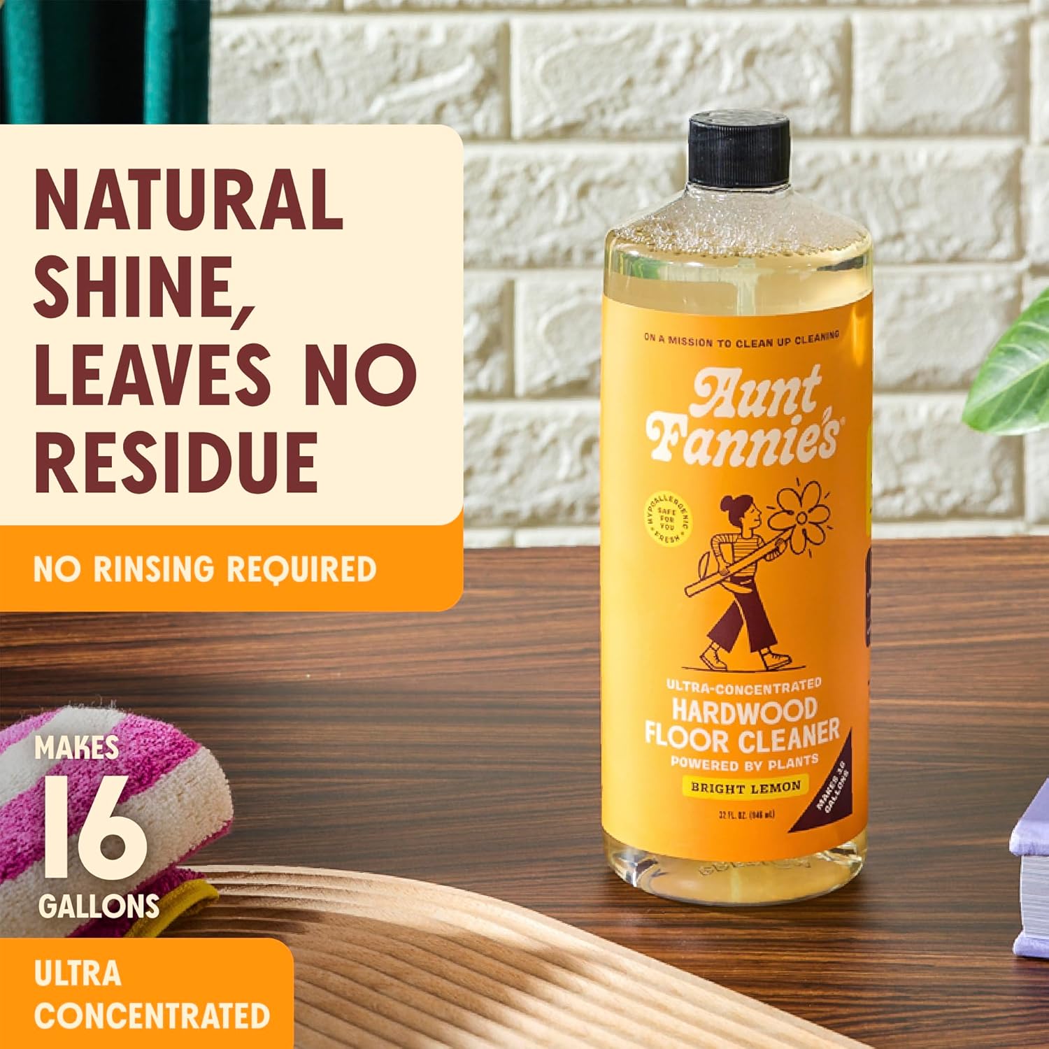 Amazon.com: Aunt Fannie's Ultra Concentrated Hardwood Floor Cleaner: Infographics