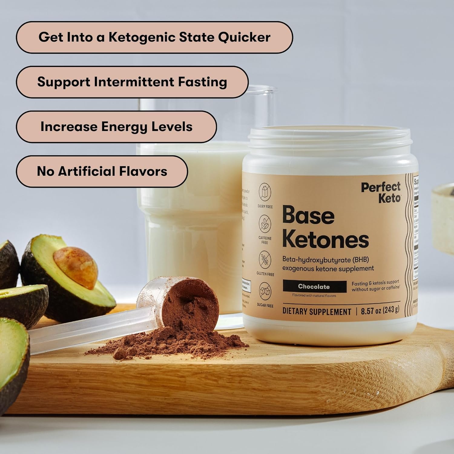 Amazon.com: Perfect Keto Exogenous Ketones Powder: Infographics