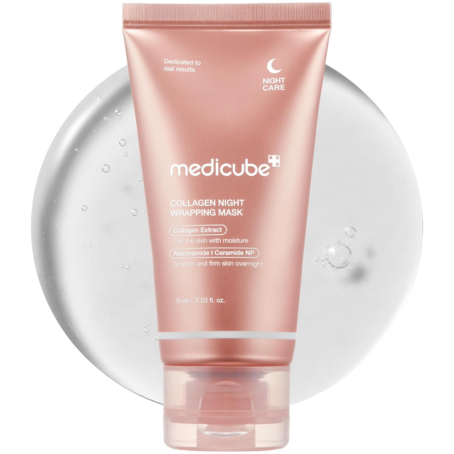 Amazon.com : medicube Collagen Overnight Wrapping Peel Off Facial Mask Pack: Infographics