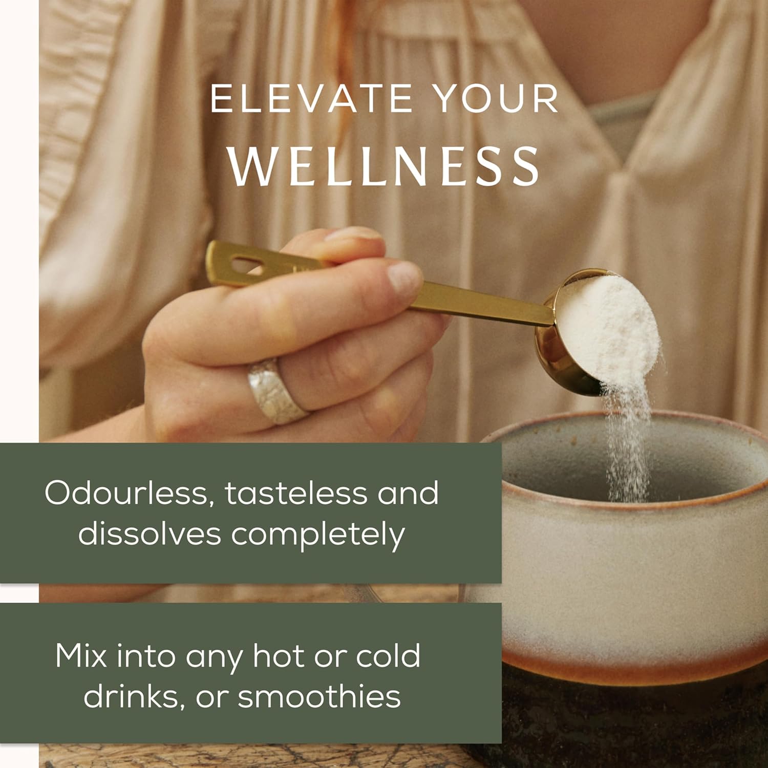 Ancient + Brave True Collagen 200g: Infographics