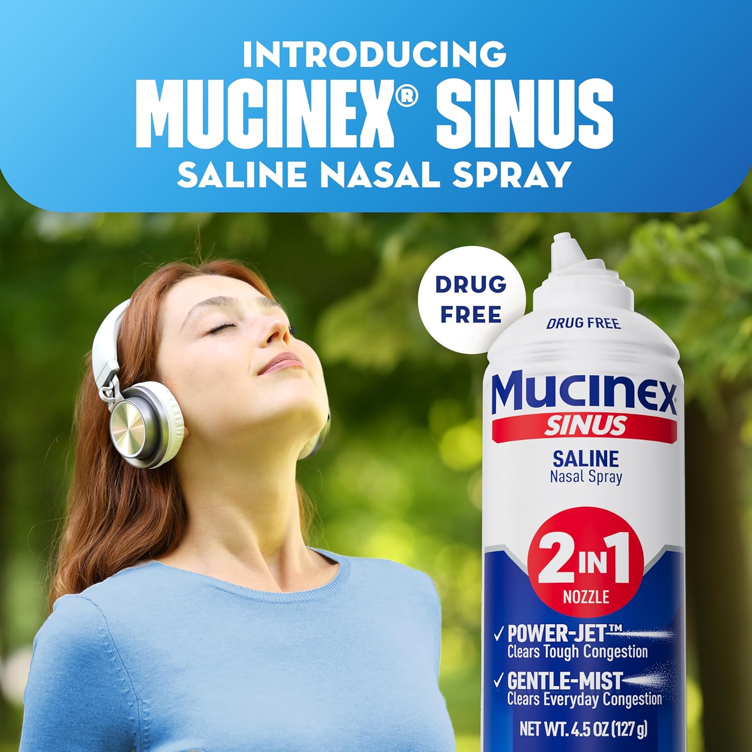 Amazon.com: Mucinex Sinus Saline Nasal Spray & Sinus Rinse: Infographics