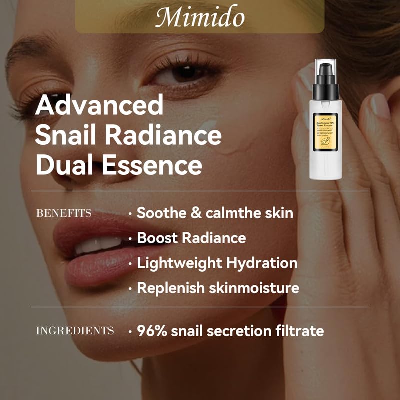 Amazon.com: Snail Mucin Serum 96% Snail Secretion Filtrate: Infographics