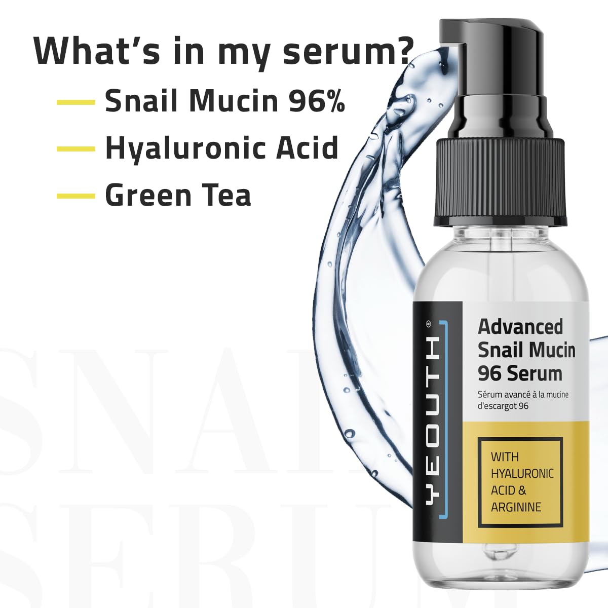 Amazon.com: YEOUTH Snail Mucin Serum for Face: Infographics