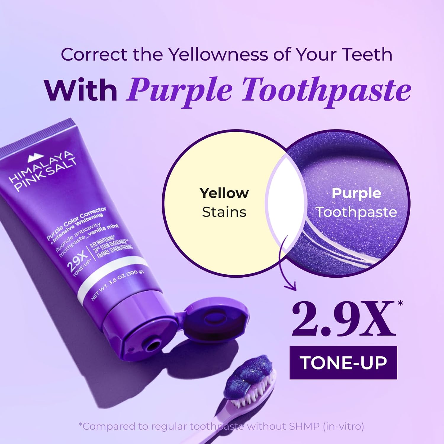 Amazon.com: HIMALAYA PINKSALT Purple Whitening Toothpaste: How To Secondary Images