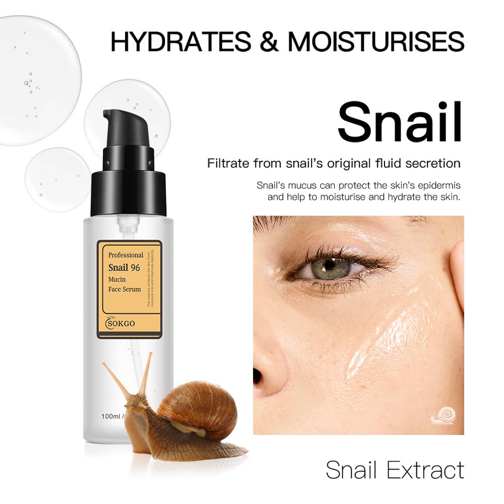 Amazon.com: Professional Snail Mucin Serum: Infographics