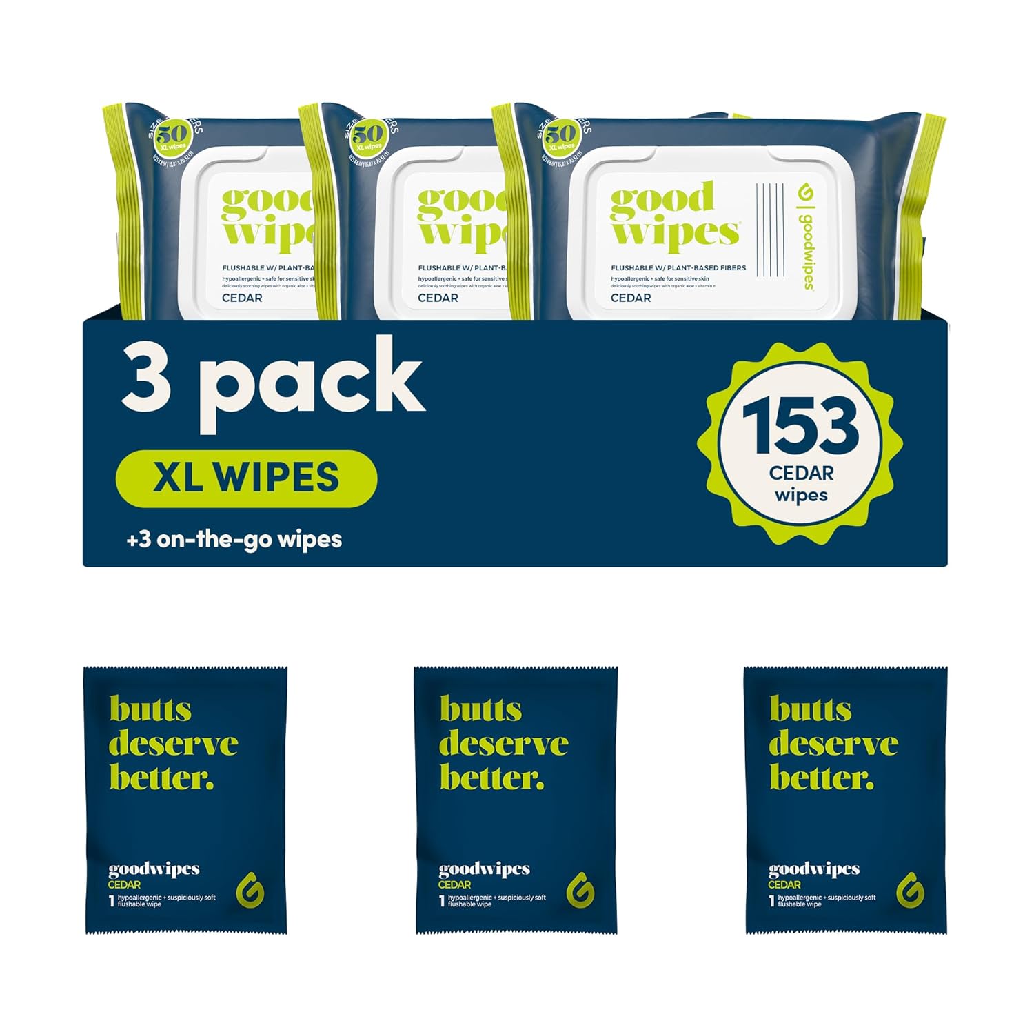 Amazon.com: goodwipes Flushable Butt Wipes: Infographics