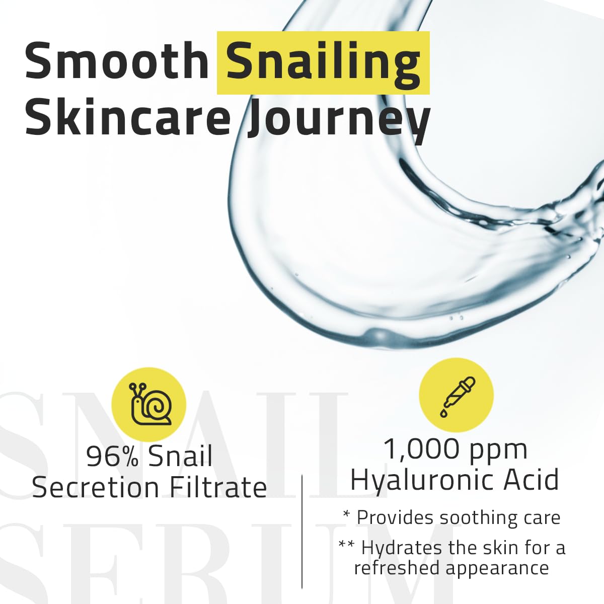 Amazon.com: YEOUTH Snail Mucin Serum for Face: Infographics