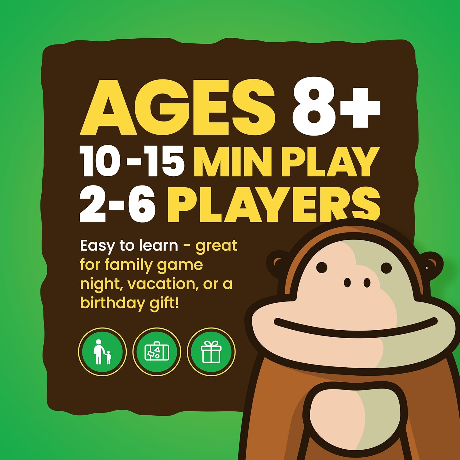 Amazon.com: 800 Pound Gorilla Board Game by Taco Cat Goat Cheese Pizza: Infographics