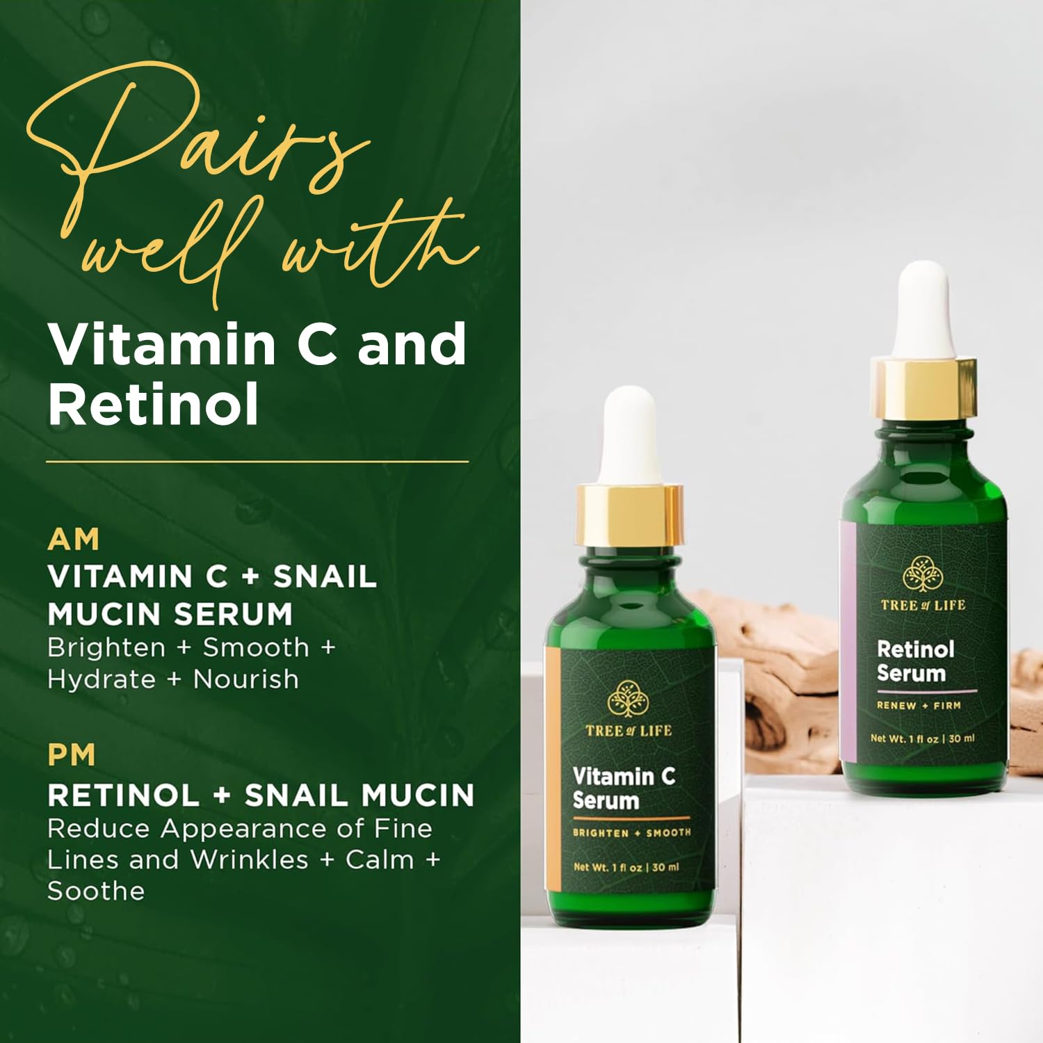 Amazon.com: Tree of Life Beauty 99% Snail Mucin Serum: Infographics