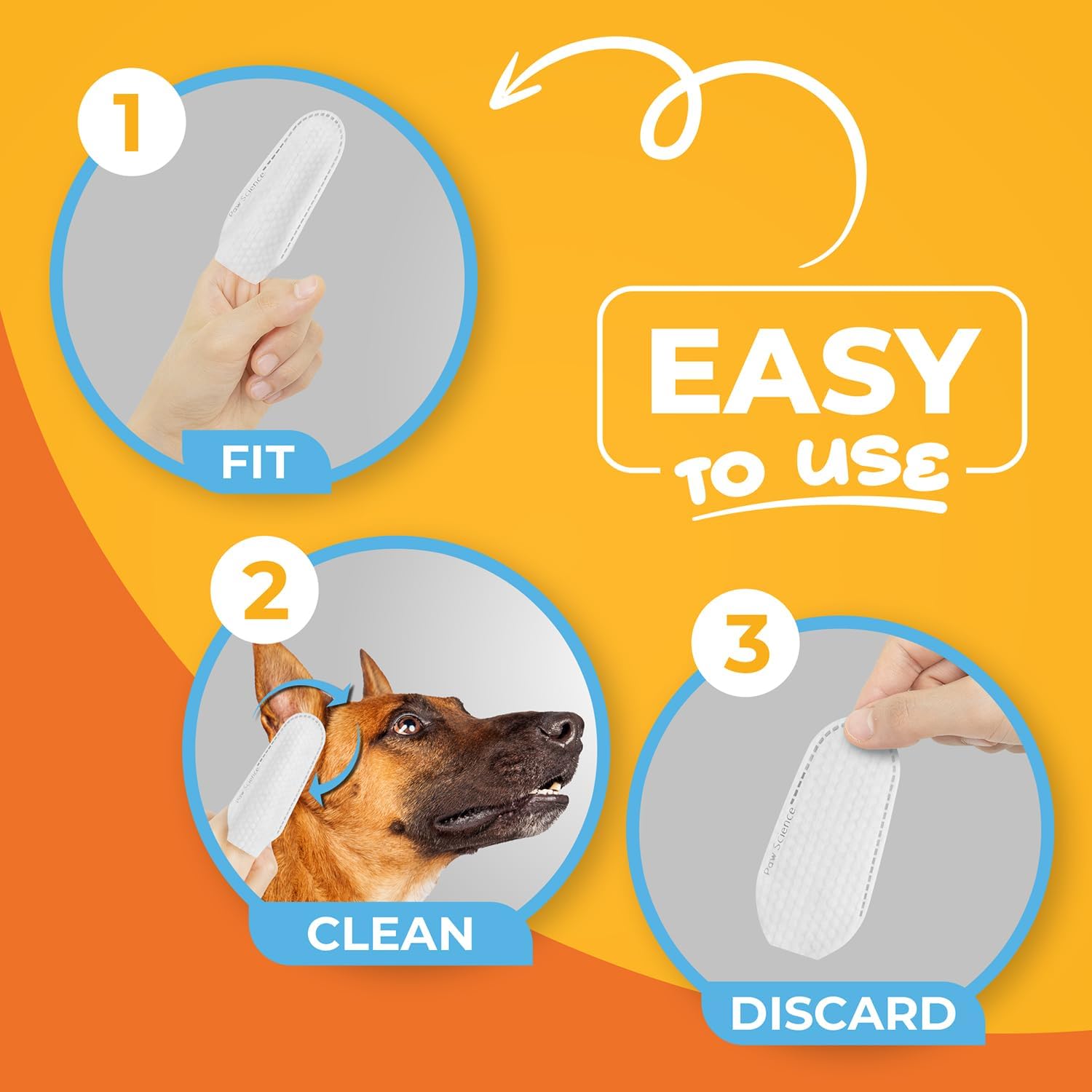 Amazon.com : Paw Science Dog Ear Cleaner Wipes: Infographics