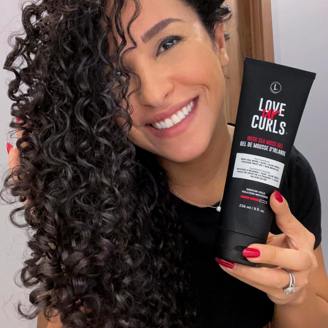 Amazon.com : Love Ur Curls Irish Sea Moss Hair Gel: Infographics