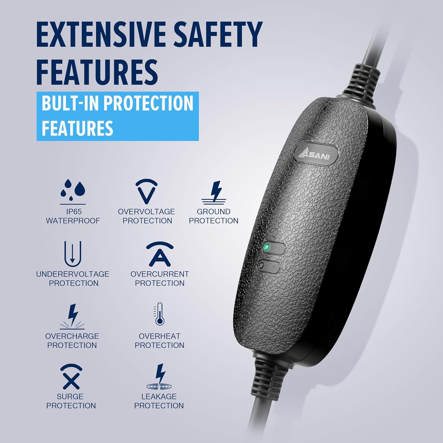 Amazon.com: Asani Level 1 & 2 EV Charger: Infographics