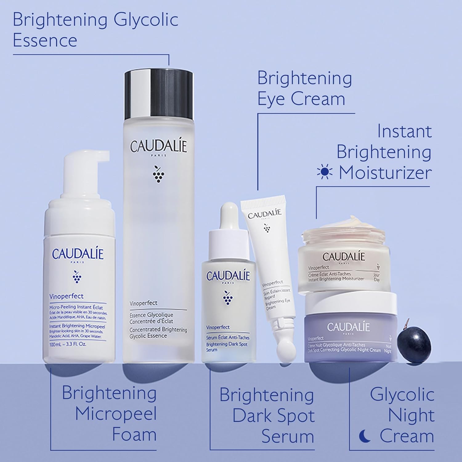 Amazon.com: Caudalie Vinoperfect Brightening Dark Spot Serum: Infographics