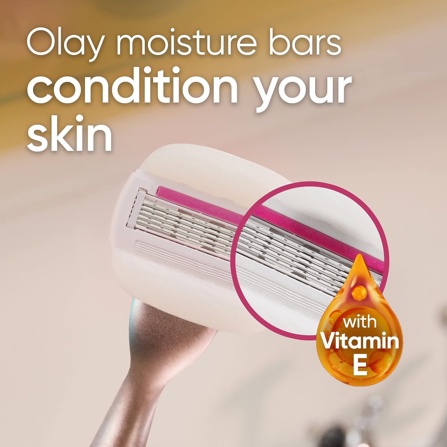 Amazon.com: Gillette Venus Comfortglide plus Olay Sugarberry Women's Razor with Rose…: Infographics