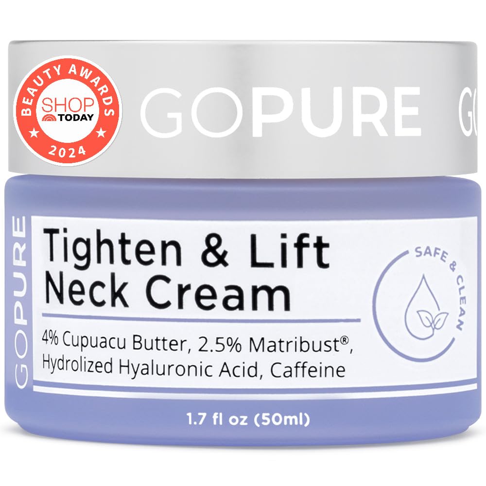 Amazon.com: goPure Tighten & Lift Neck Firming Cream: Infographics
