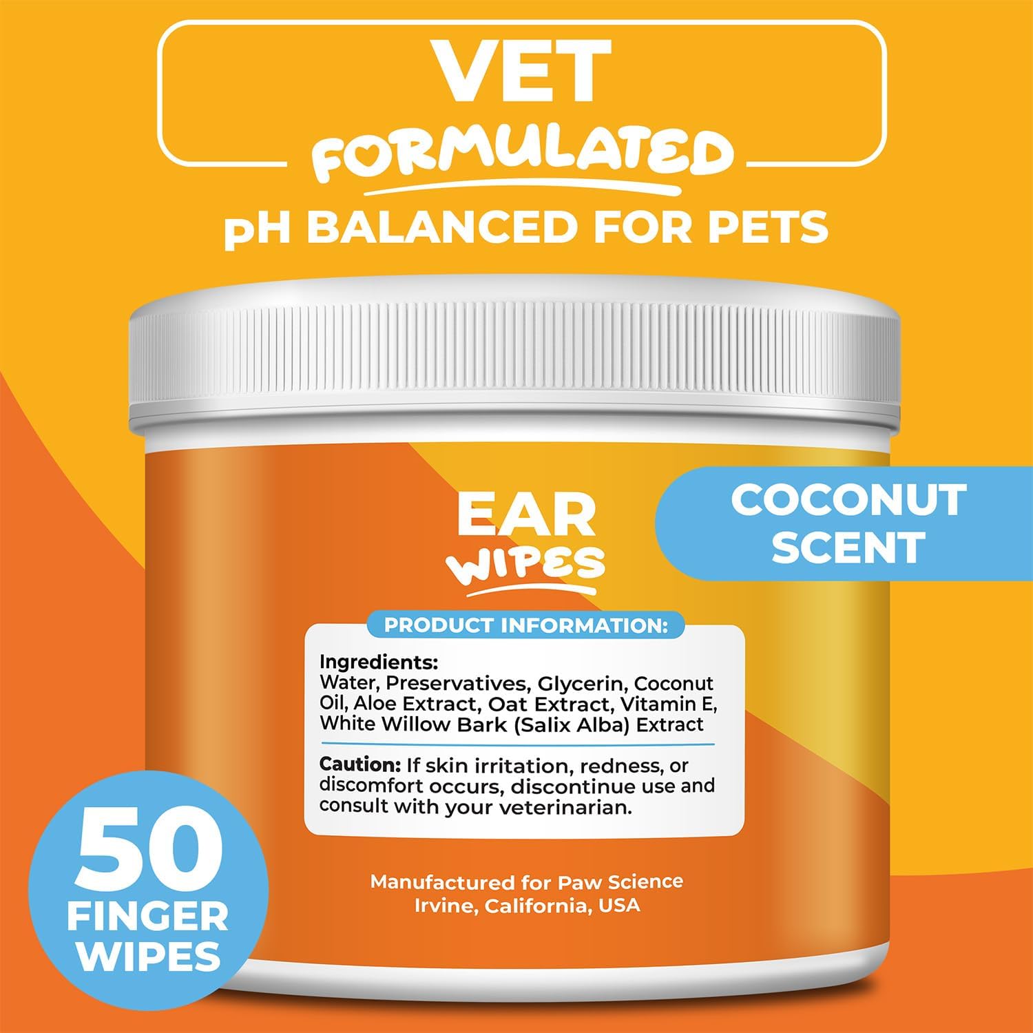 Amazon.com : Paw Science Dog Ear Cleaner Wipes: Infographics