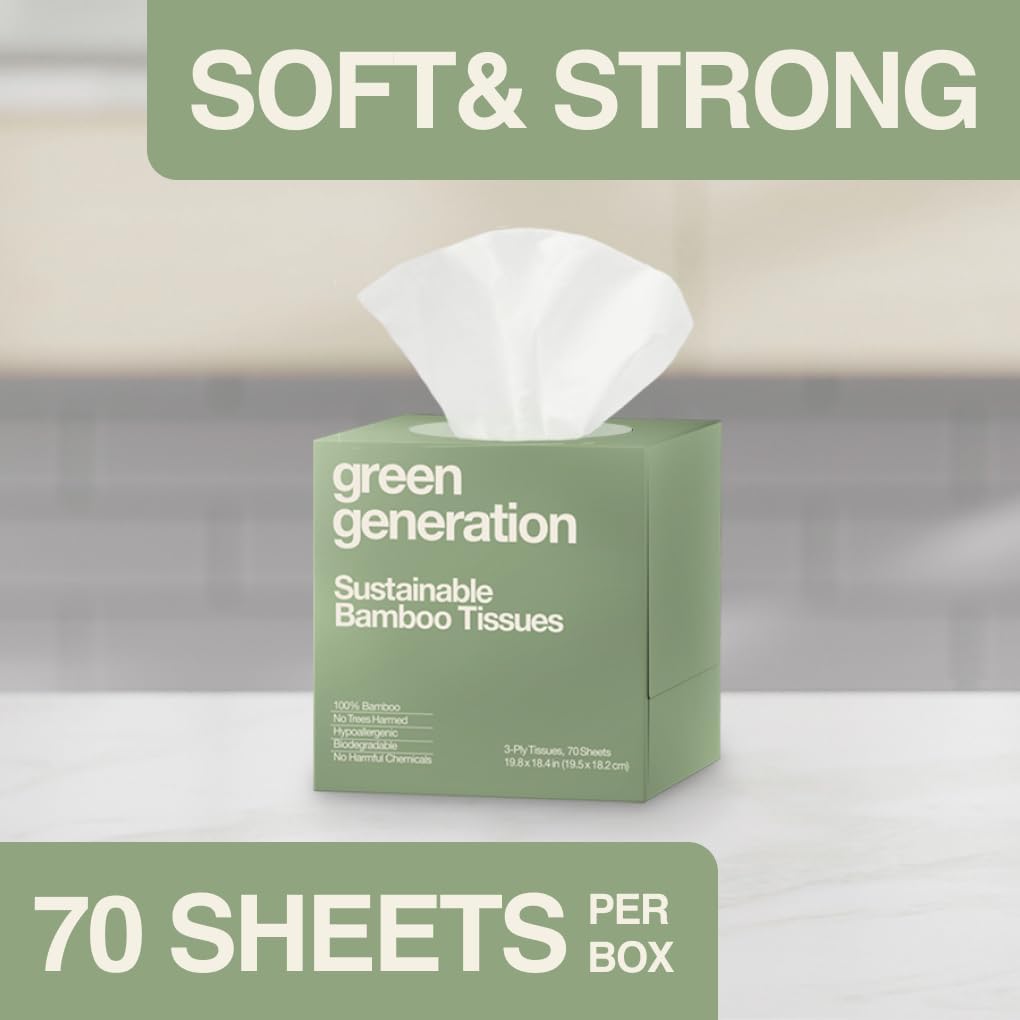 Bamboo Facial Tissues: Infographics