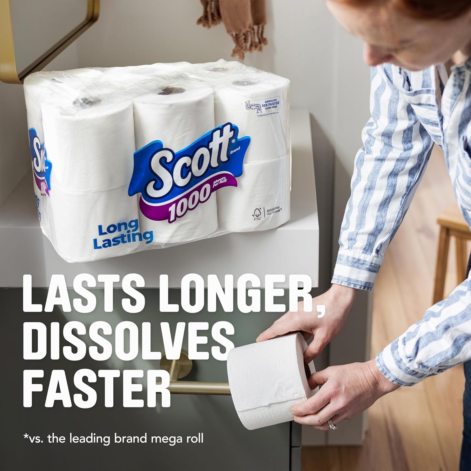Scott 1000 Toilet Paper: Infographics