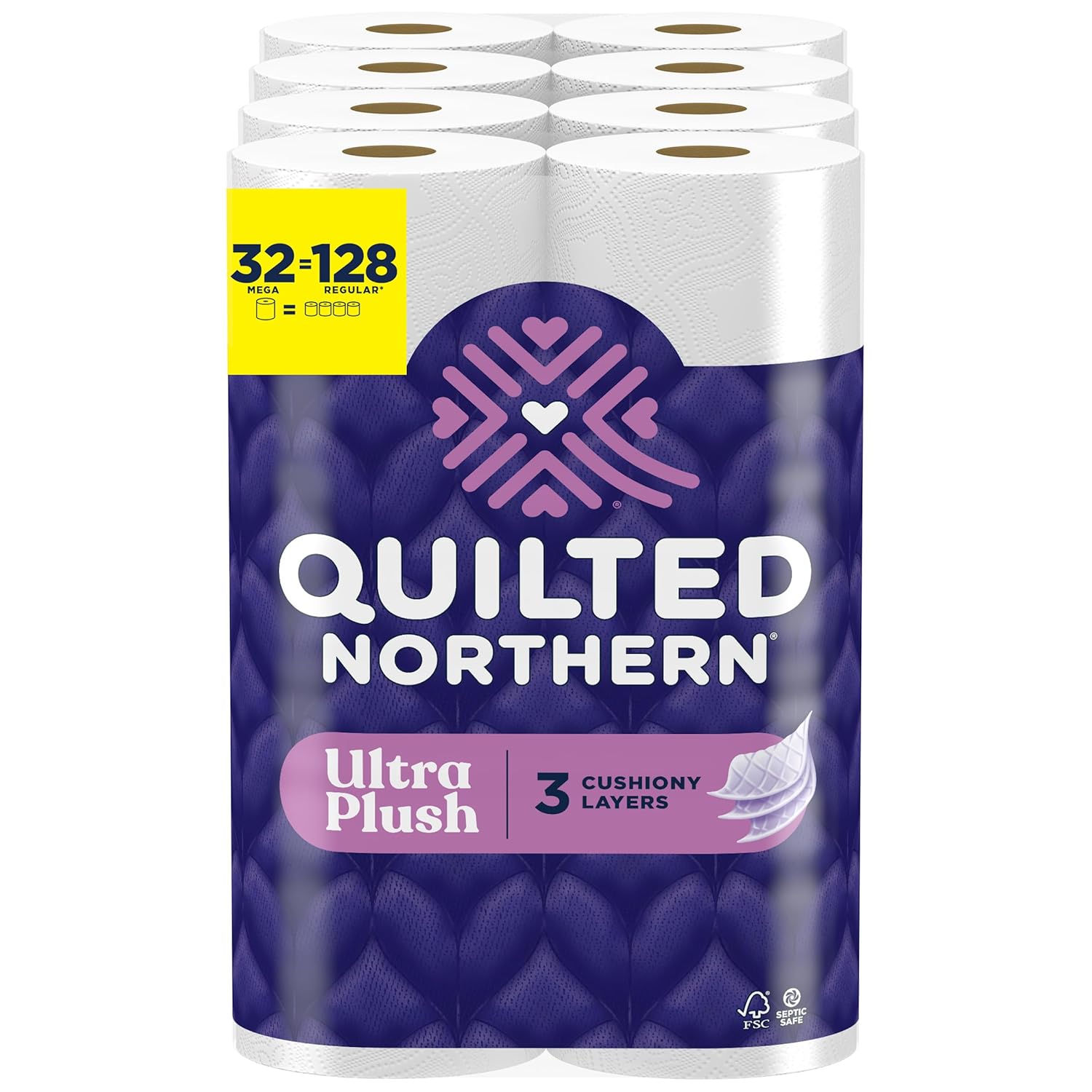 Quilted Northern Ultra Plush Toilet Paper: Infographics