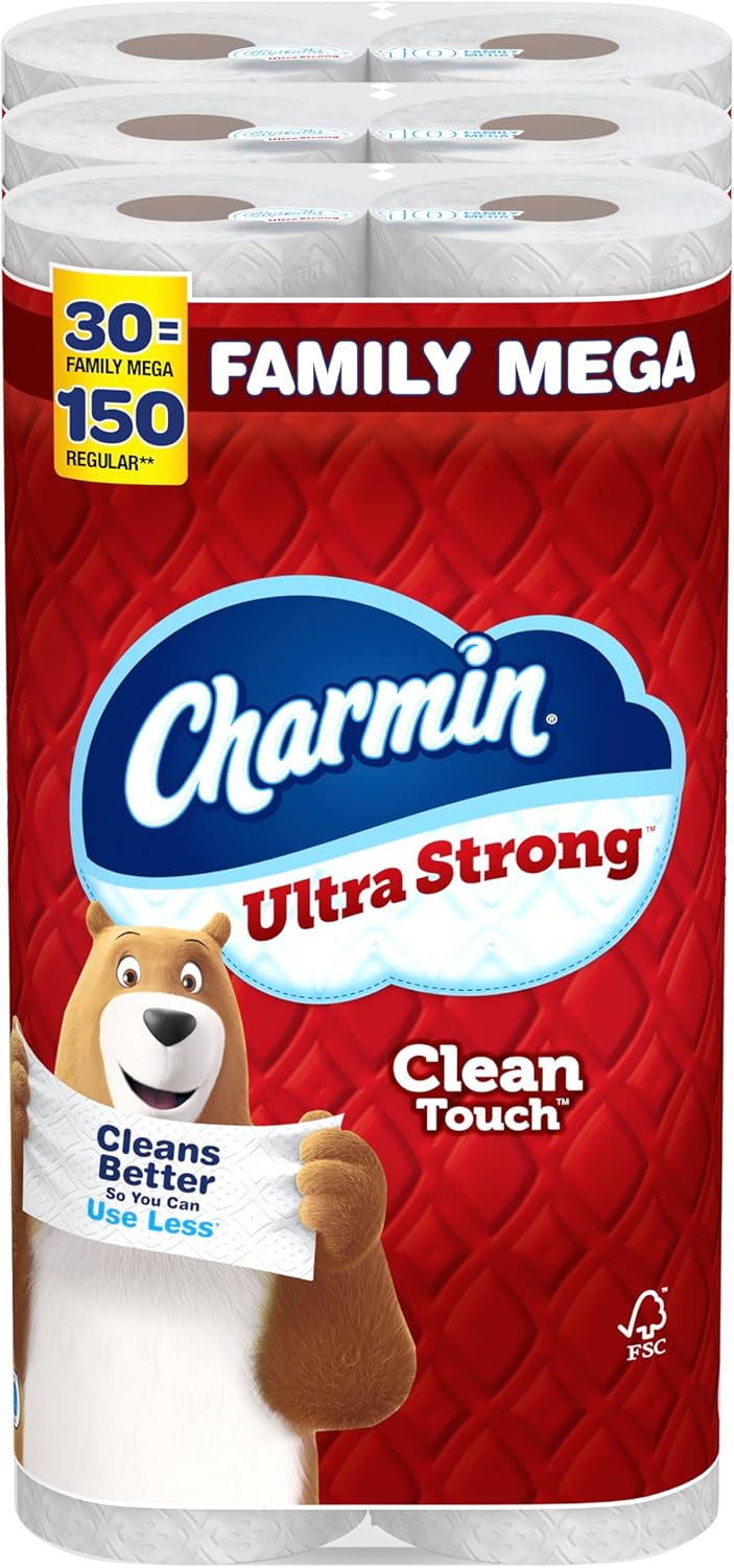 Charmin Ultra Strong Clean Touch Toilet Paper: Infographics
