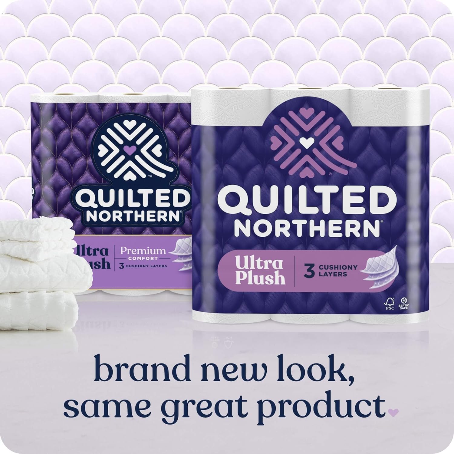 Quilted Northern Ultra Plush Toilet Paper: Infographics